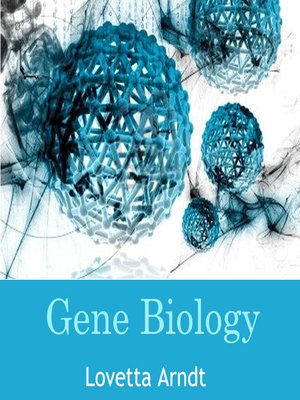 cover image of Gene Biology